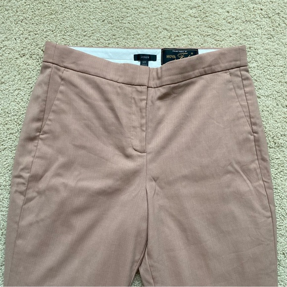 J. Crew Tall Willa Flare Full Length Trouser Pant Italian Wool Blend Size 12T - Picture 3 of 16